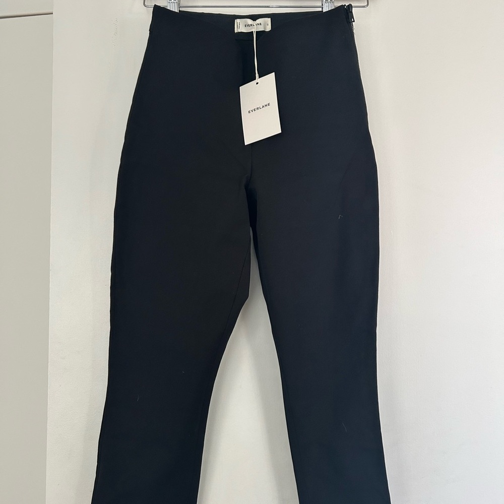 Everlane Black High-Waisted Pants